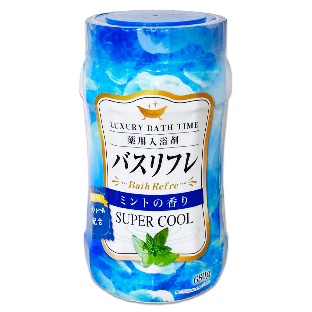 バスリフレ 薬用入浴剤 ミントの香り SUPER COOL