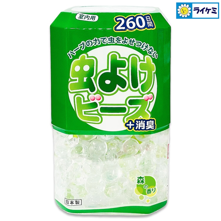 虫よけビーズ+消臭 森の香り 260日間 室内用