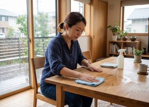 梅雨どきの家中リセット掃除とは？｜水あか・手あか・皮脂汚れをまとめてケア