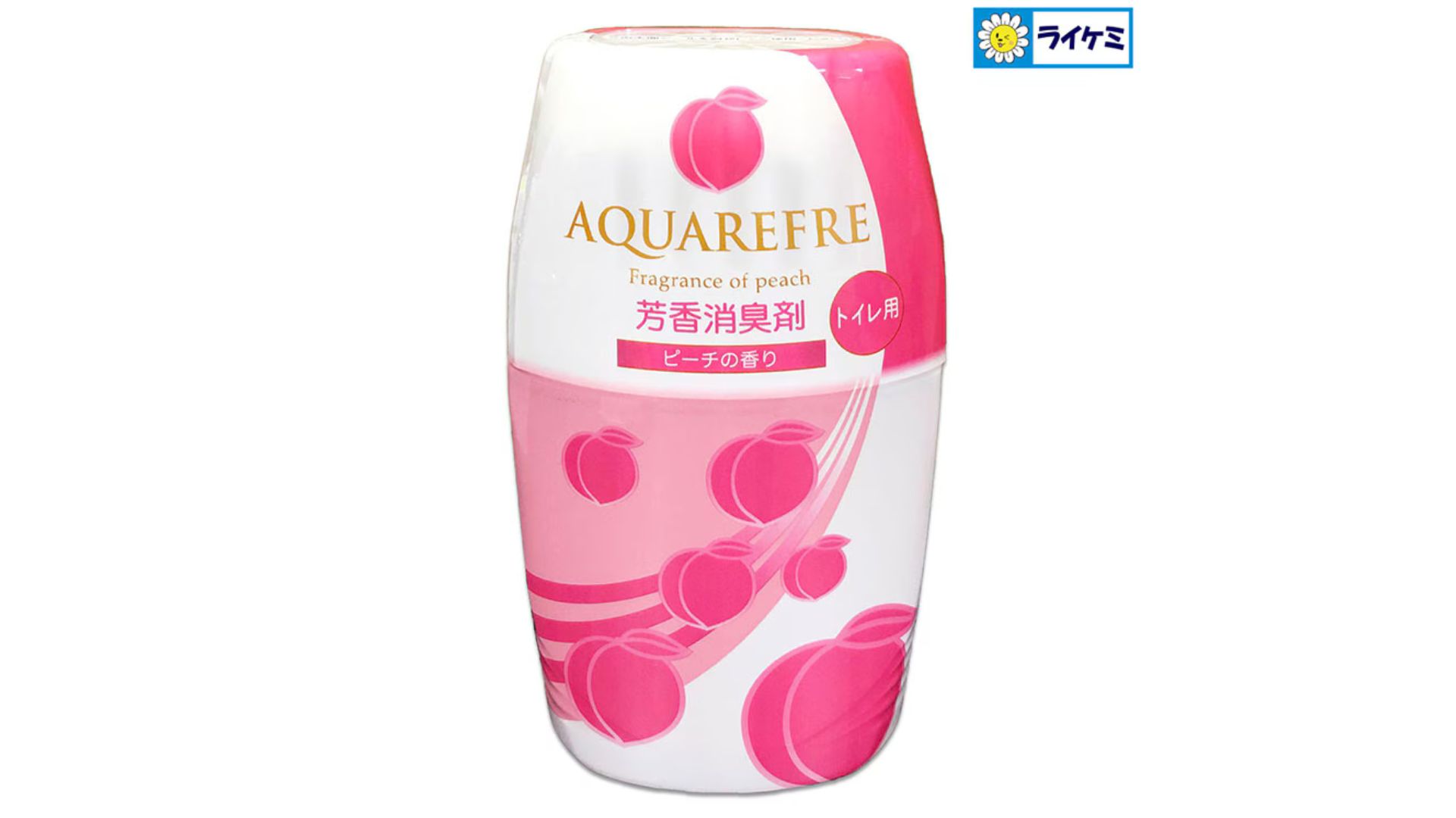 アクアリフレ 液体芳香消臭剤 トイレ用 ピーチの香り